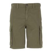 Groene Cargo Bermuda Shorts Woolrich , Green , Heren