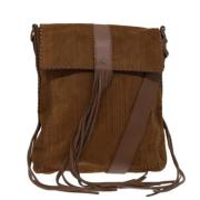 Pre-owned Suede shoulder-bags Givenchy Pre-owned , Brown , Dames