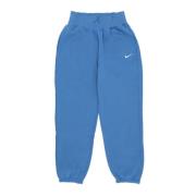 Hoge Taille Oversized Fleece Sweatpants Nike , Blue , Dames