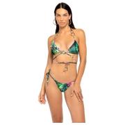 Latino Dream Driehoek Bikini Set 4Giveness , Green , Dames