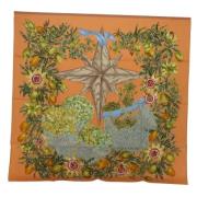 Pre-owned Silk scarves Hermès Vintage , Multicolor , Dames