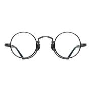 Brushed Black Eyewear Frames Matsuda , Black , Unisex