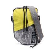 Crossbody Pouch Light Grey/Lime A-Cold-Wall , Gray , Unisex
