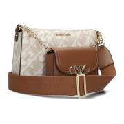 Beige Crossbody Schoudertas Stijlvol Michael Kors , Beige , Dames