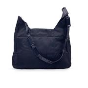 Pre-owned Canvas prada-bags Prada Vintage , Blue , Dames