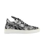 Lage Top Ripple Zwarte Sneakers Filling Pieces , Multicolor , Heren