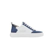 Luxe Blauw Wit Street Style Sneakers Alexander Smith , Multicolor , He...