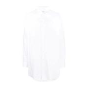 Witte Katoenen Oversized Shirt Maison Margiela , White , Heren