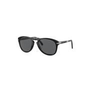 Po0714Sm 95B1 Sunglasses Persol , Black , Heren