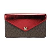 Stijlvolle Flap Clutch Crossbody Tas met Kaartsleuven Michael Kors , M...