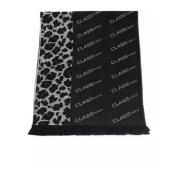 Animalier Logo Sjaal Cavalli Class , Multicolor , Heren