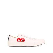 Witte Chuck Taylor Lage Sneakers Comme des Garçons Play , White , Here...