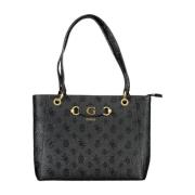 Peony Handtas met Meerdere Compartimenten Guess , Black , Dames