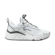 Witte Hood Runner Sneakers Model 1080391 Karl Kani , White , Heren