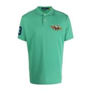 Groene Casual Polo Shirt Mannen Polo Ralph Lauren , Green , Heren