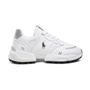 Witte Casual Sneakers voor Mannen Polo Ralph Lauren , White , Heren