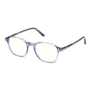 Blauw Blok Brillen FT 5804-B Tom Ford , Blue , Unisex