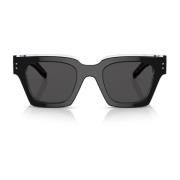Vierkante zonnebril Dg4413 675/R5 Dolce & Gabbana , Black , Unisex