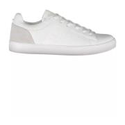 Witte Sneaker met Contrasterende Details Napapijri , White , Heren
