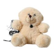 Teddy Bear Mesh Haarklipband Dolce & Gabbana , Beige , Dames