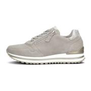 Taupe Lage Sneaker 528 Comfort Collectie Gabor , Beige , Dames