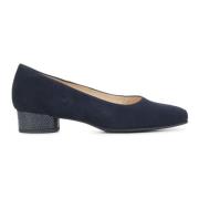 Blauwe Leren Pumps Hassia , Blue , Dames