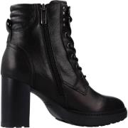 Veterschoenen met hak Carmela , Black , Dames