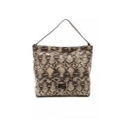 Python Print Leren Schoudertas Pompei Donatella , Gray , Dames