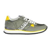 Groene Sneaker met Contrasterende Details Napapijri , Green , Heren