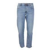 Steen Stretch Denim Jeans Incotex , Blue , Heren