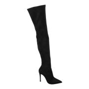 Over-knee Boots Casadei , Black , Dames