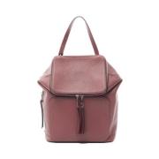 Pre-owned Leather backpacks Loewe Pre-owned , Pink , Dames