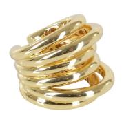 Elegante Ale Ring - Nieuwe Collectie Federica Tosi , Yellow , Dames