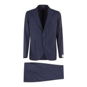 Single Breasted Suits Tagliatore , Blue , Heren