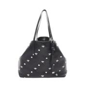Pre-owned Leather handbags Jimmy Choo Pre-owned , Black , Dames