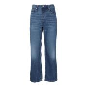 Klassieke Straight Fit Denim Jeans Ami Paris , Blue , Heren