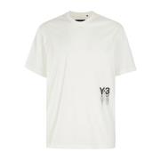 T-Shirts Y-3 , White , Heren