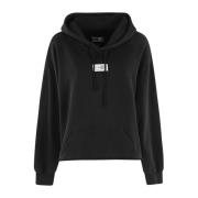 Casual Sweatshirt MM6 Maison Margiela , Black , Dames