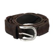 Klassieke Leren Riem Orciani , Brown , Heren