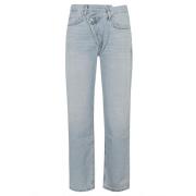 Straight Jeans Agolde , Blue , Dames