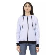 Dubbelkleurige Hoodie Baldinini , Purple , Dames