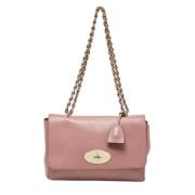 Pre-owned Leather shoulder-bags Mulberry Pre-owned , Pink , Dames