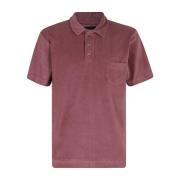 Klassieke Polo Shirt in Diverse Kleuren Howlin' , Pink , Heren