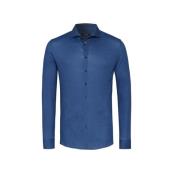 Blauw Business Overhemd met Lange Mouwen Desoto , Blue , Heren