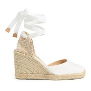 Carina/8/001 9 cm Wedges Castañer , White , Dames