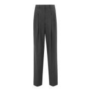 Straight Trousers Theory , Gray , Dames