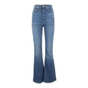 Hoge Taille Flare Jeans Rag & Bone , Blue , Dames