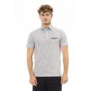 Trendy Grijs Polo Shirt Baldinini , Gray , Heren