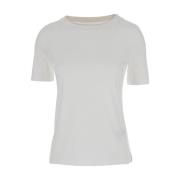 Witte T-shirts en Polos Eleventy , White , Dames