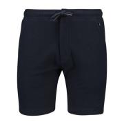 Slim Fit Donkerblauwe Shorts Airforce , Blue , Heren